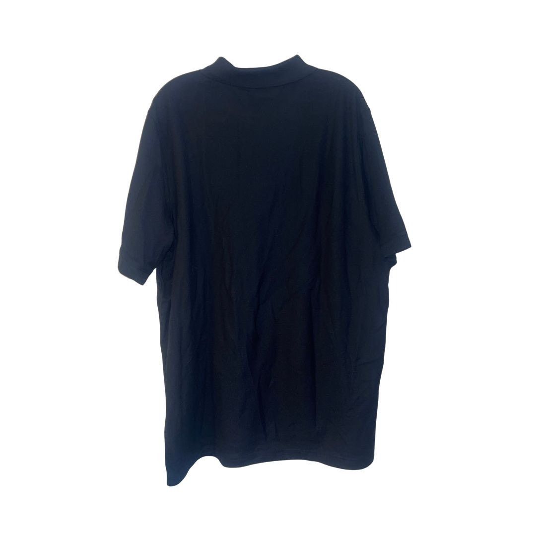 Croft & Barrow Croft & Barrow Black Polo Short Sleeve Shirt XL Cotton Casua Size US XL / EU 56 / 4 - 2 Thumbnail