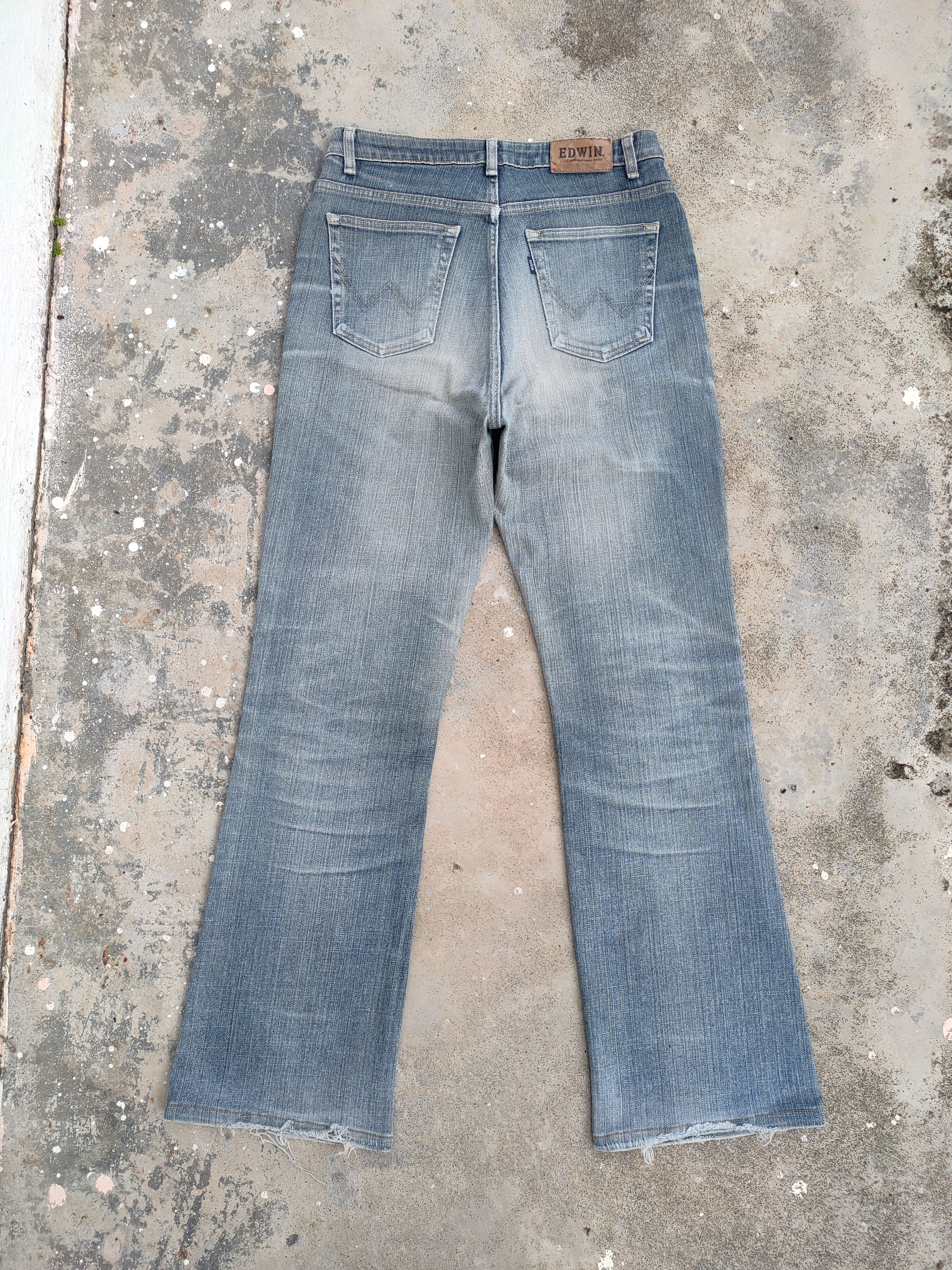 Edwin × Jean × Vintage VINTAGE MISS EDWIN WOMEN BOOTCUT FADED JEANS DENIM PANTS Size US 29 - 10 Thumbnail