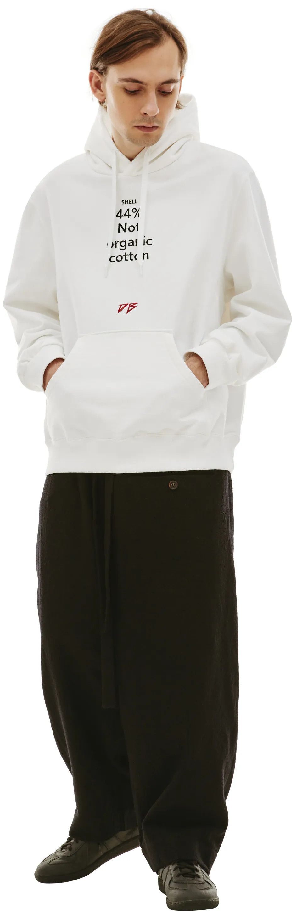 Doublet o1mris0824 Knit Hoodie in White Size US L / EU 52-54 / 3 - 5 Thumbnail