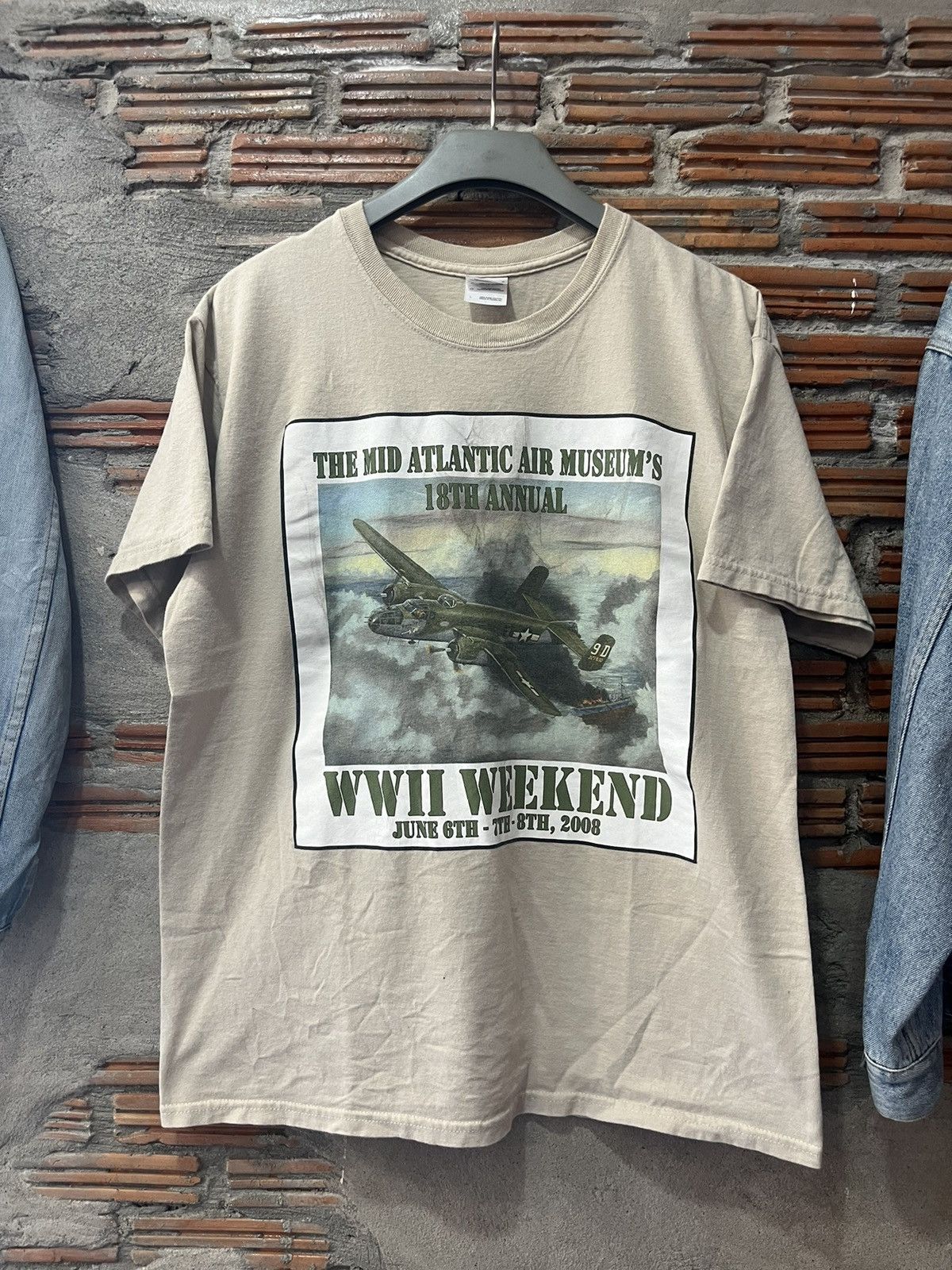 Arts & Science Vtg The Mid Atlantic Air Museum’s WW2 Week end 08’sTshirt Size US L / EU 52-54 / 3 - 2 Thumbnail