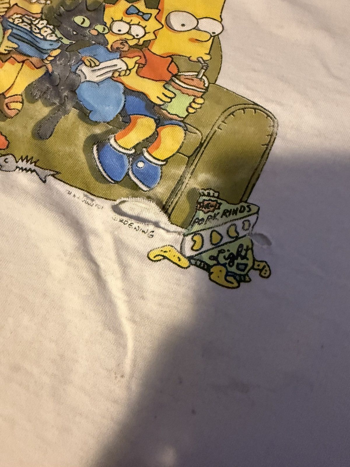 The Simpsons VTG 2002 The simpsons t shirt Size US XL / EU 56 / 4 - 4 Thumbnail