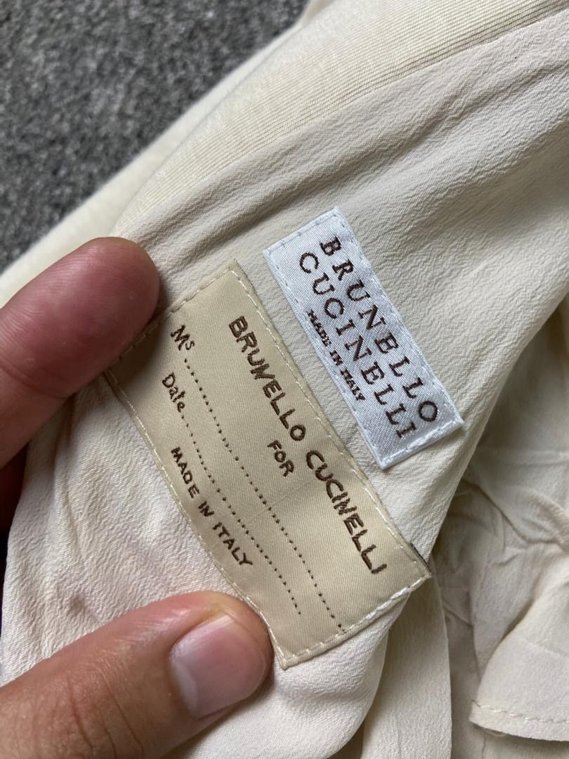 Brunello Cucinelli Brunello Cucinelli Single Breasted Blazer (204) Size XS / US 0-2 / IT 36-38 - 4 Thumbnail