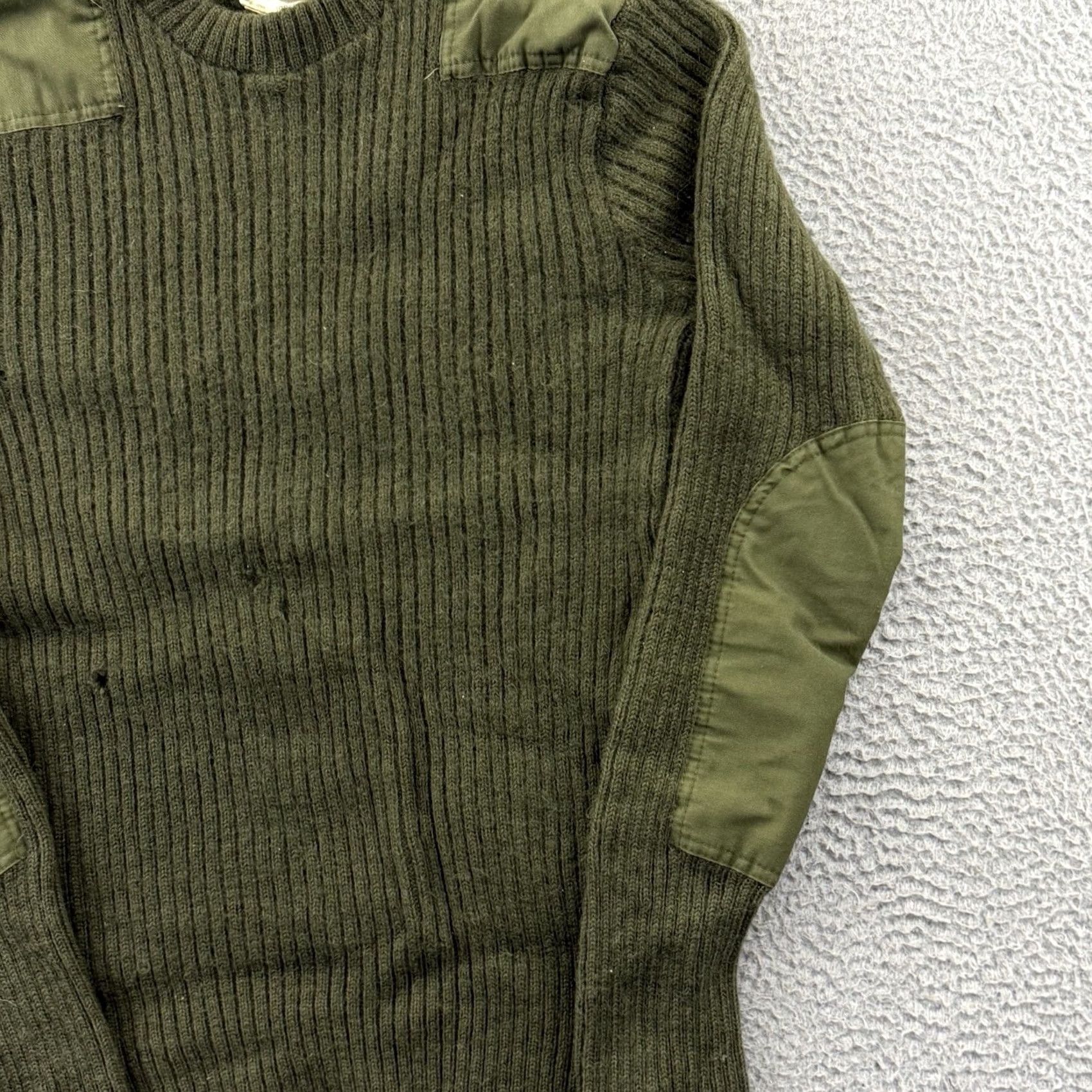 Vintage VINTAGE L.L. Bean Sweater Mens XL Green Pullover Sweatshirt Knit Wool Crew Neck Army 90s Size US XL / EU 56 / 4 - 5 Thumbnail