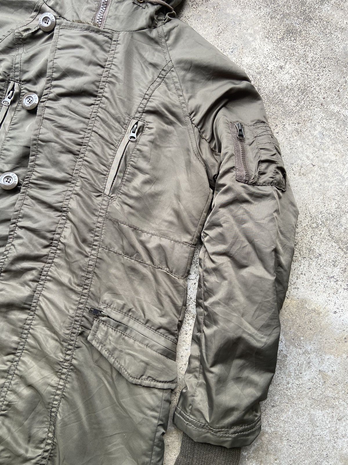 GOA Archive G.O.A Military N2B Snorkel Parka Fur Cargo Jacket Size US M / EU 48-50 / 2 - 4 Thumbnail