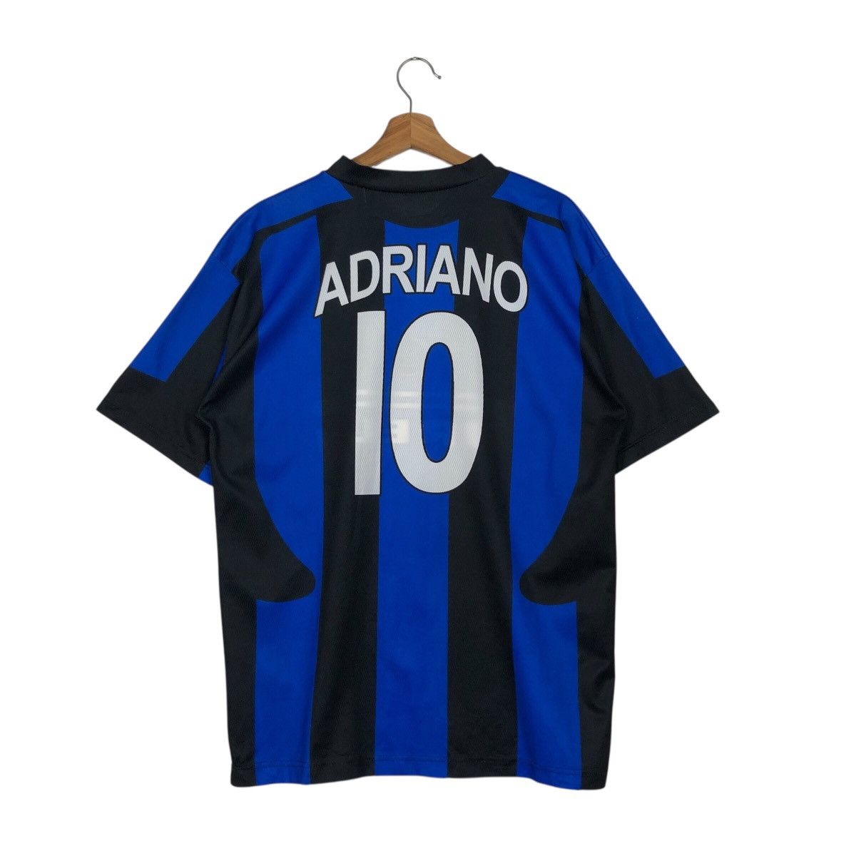 Vintage 📌Vintage Jersey Inter Milan Pirelli Adriano Big Logo Size US XL / EU 56 / 4 - 10 Thumbnail