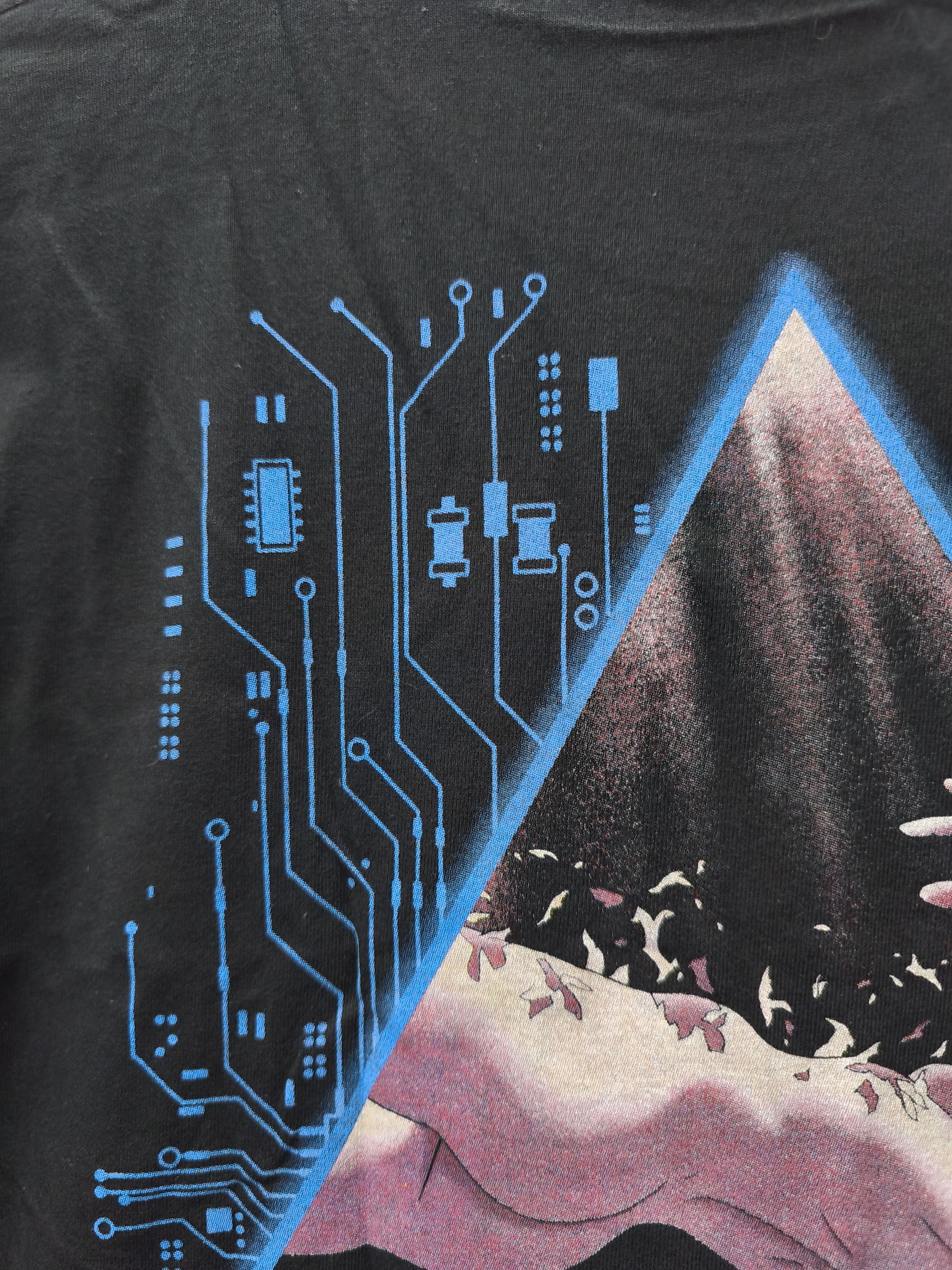 Anime Ghost In The Shell Around The Cyborg T-shirt Size US XL / EU 56 / 4 - 10 Thumbnail