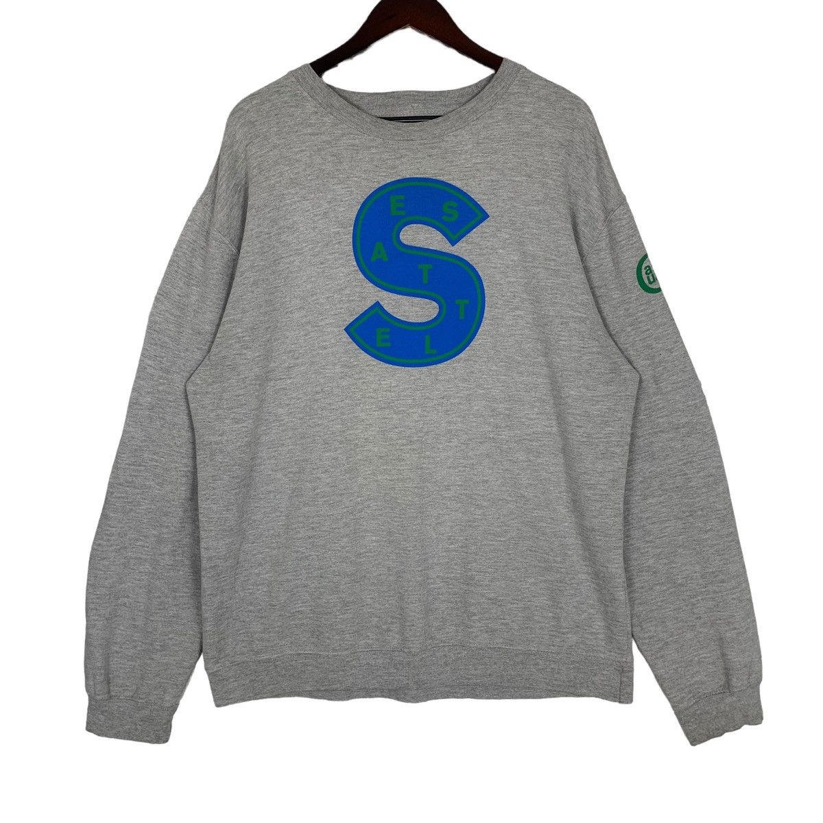 Japanese Brand Vintage Casual Ind Seattle Streetwear Crewneck Sweatshirt Size US L / EU 52-54 / 3 - 1 Thumbnail