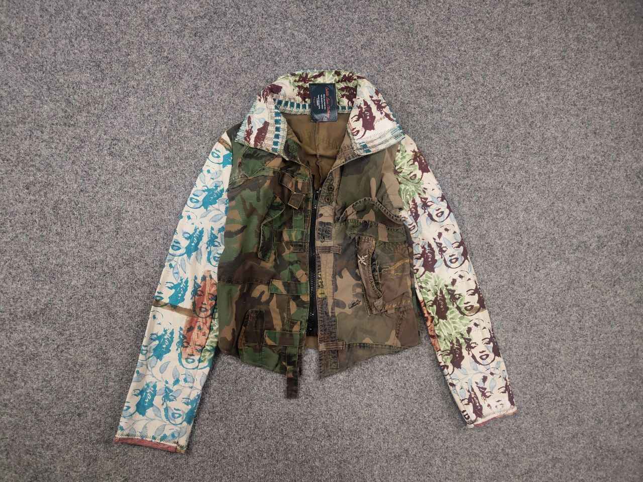 Le Grande Bleu (L.G.B.) Vintage Y2K if six was nine Style Kapital patchwork jacket Size S / US 4 / IT 40 - 2 Thumbnail