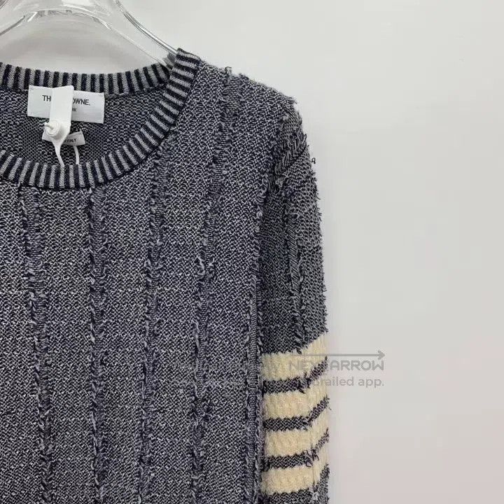 Thom Browne Thom Browne Round Neck Long Sleeve Knit Top Size US XS / EU 42 / 0 - 3 Thumbnail