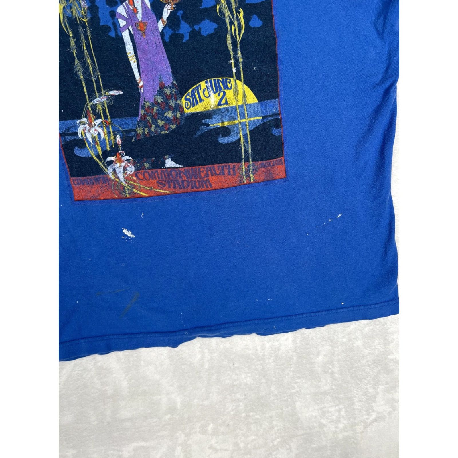 Vintage VINTAGE The Police T-Shirt Mens XL Blue Concert Rock Band Graphic Print Short Sleeve Crew Neck Casual Mens XL Blue Size US XL / EU 56 / 4 - 4 Thumbnail