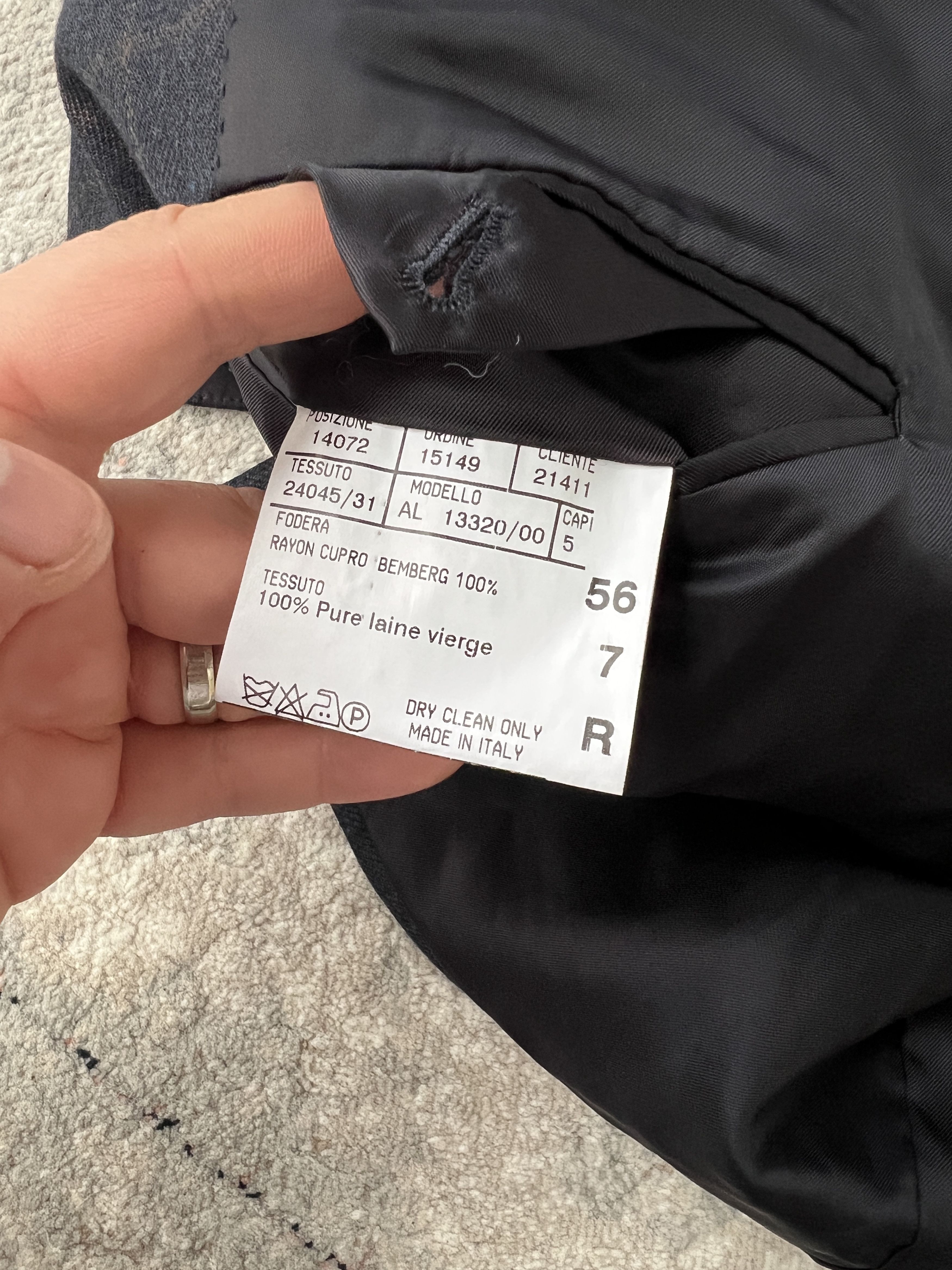 Canali Canali Blazer Size 56 R Size 54R - 6 Thumbnail