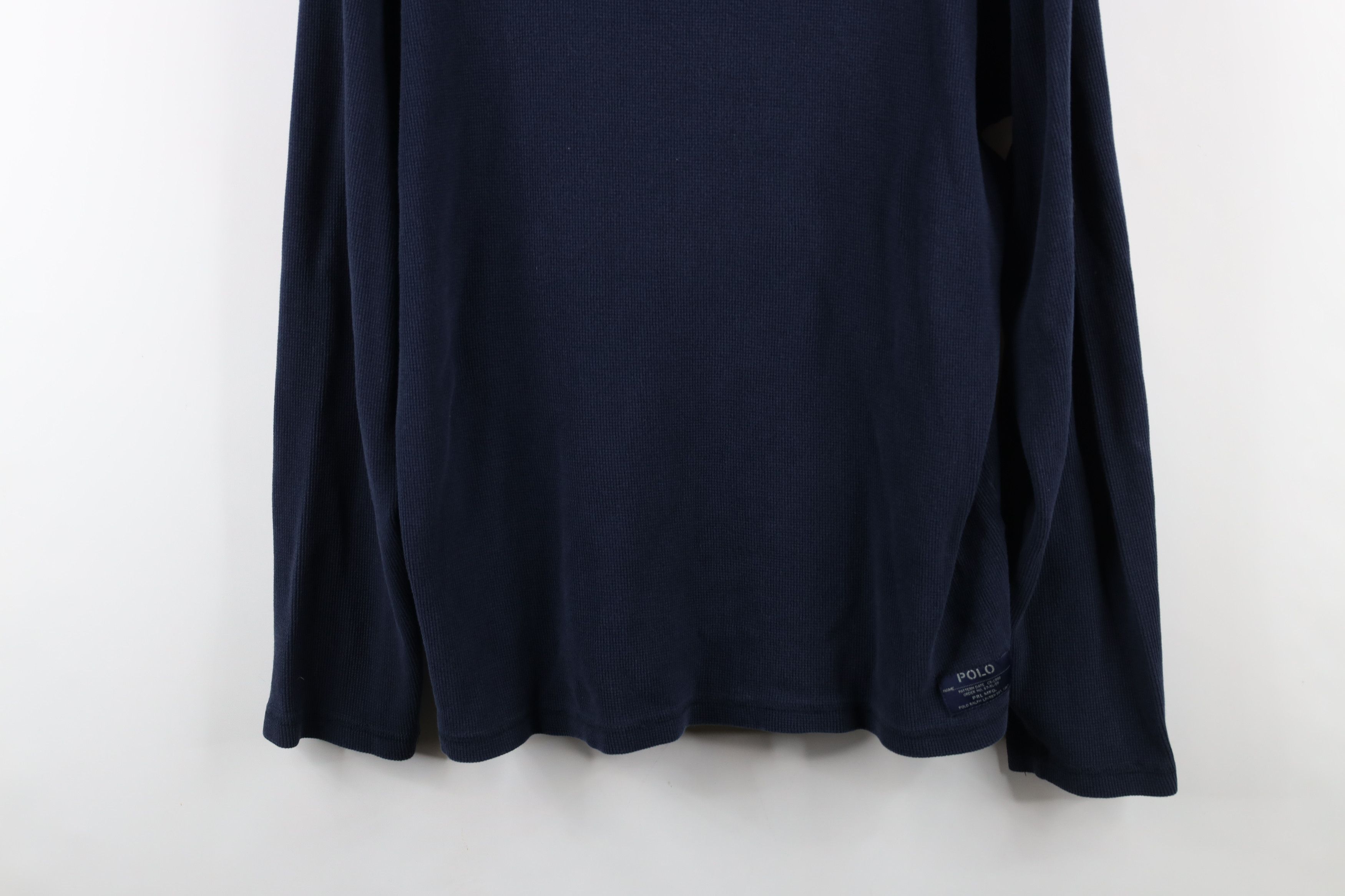Ralph Lauren × Vintage Vintage 90s Streetwear Ralph Lauren Waffle Knit T-Shirt Size US XL / EU 56 / 4 - 3 Thumbnail