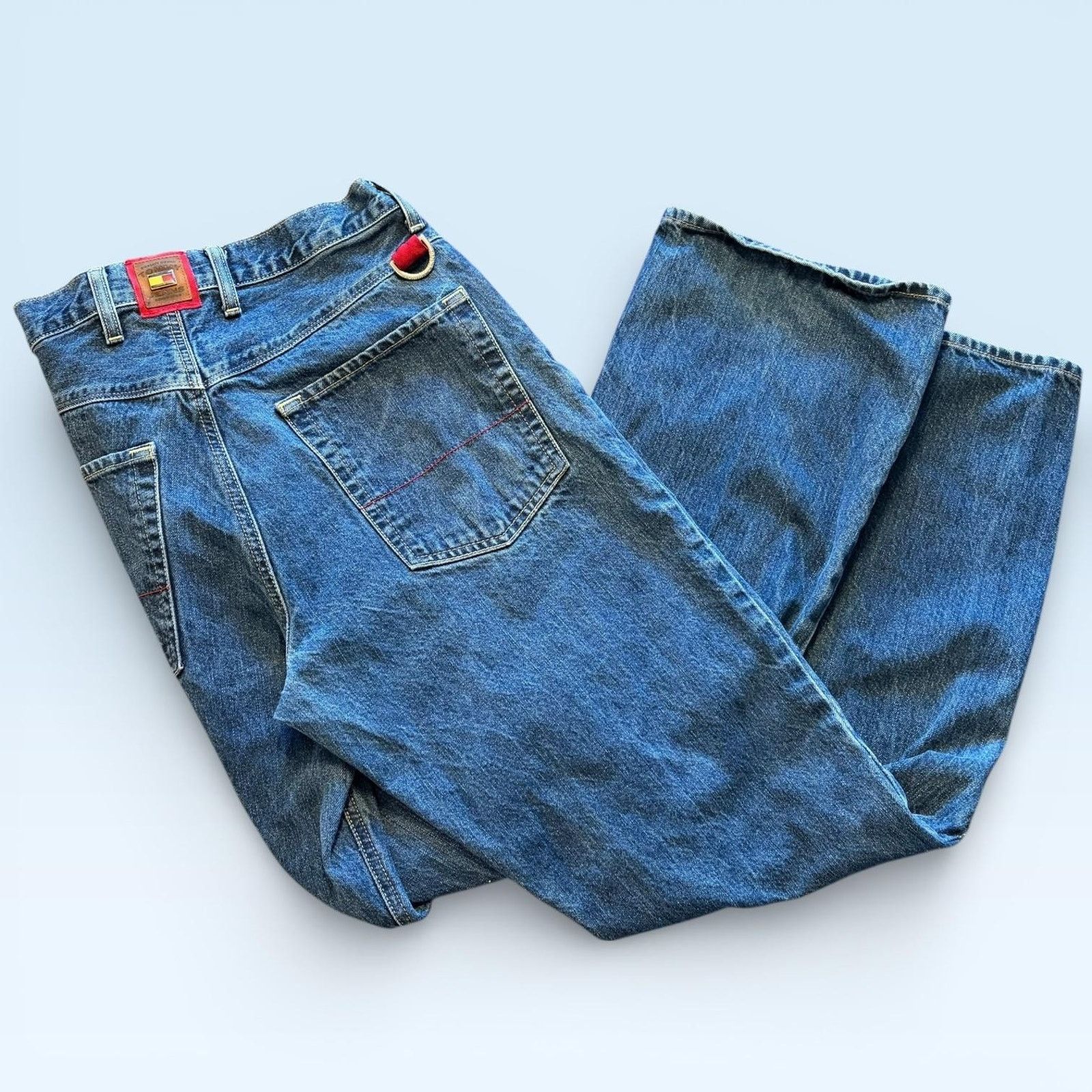 Tommy Jeans Tommy Jeans Jeans 32x32 Straight Leg Medium Wash D-Ring Size US 32 / EU 48 - 1 Thumbnail