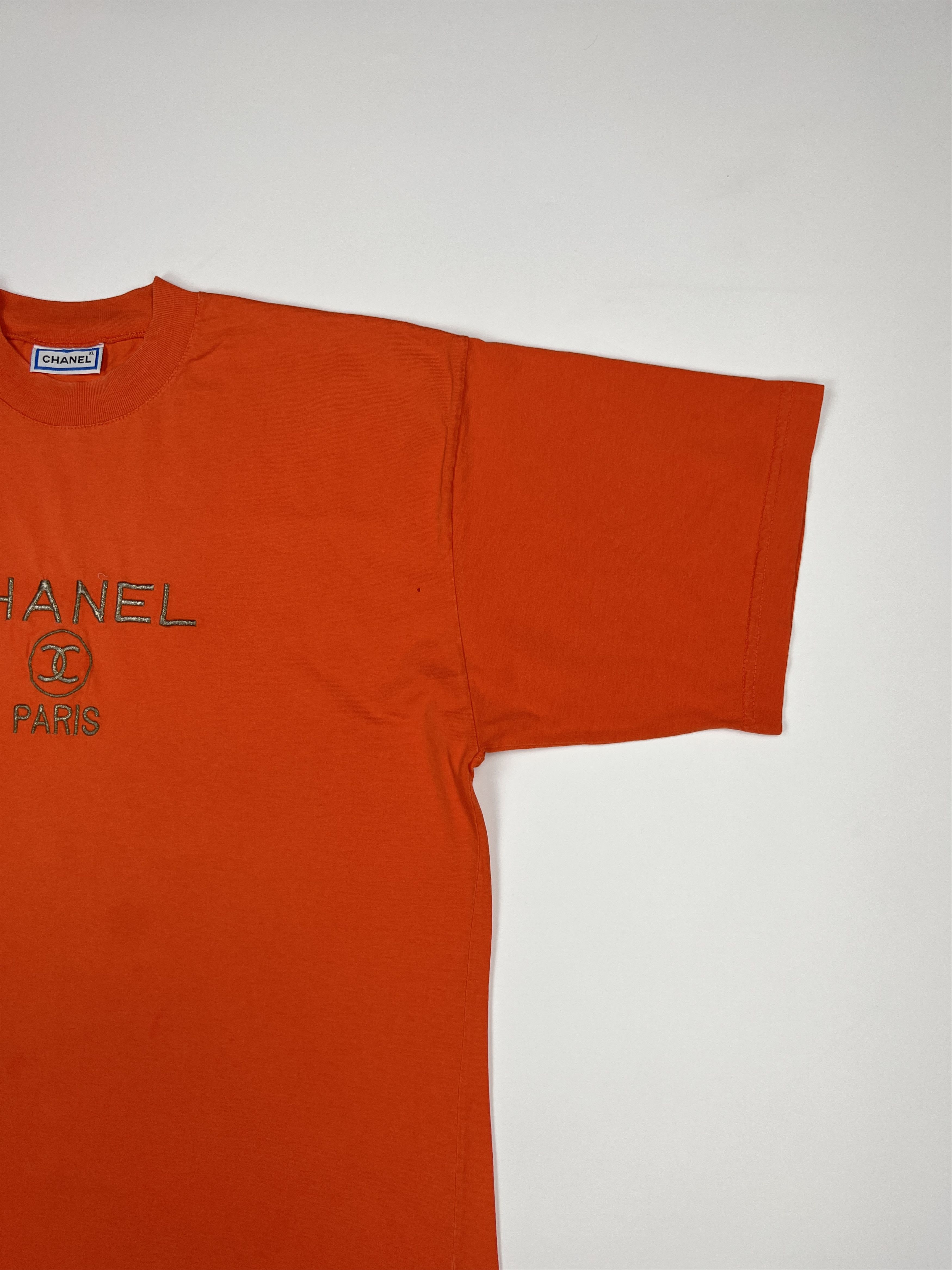 Designer × Vintage Vintage Embroidered Logo 90s Tee Size US XL / EU 56 / 4 - 6 Thumbnail