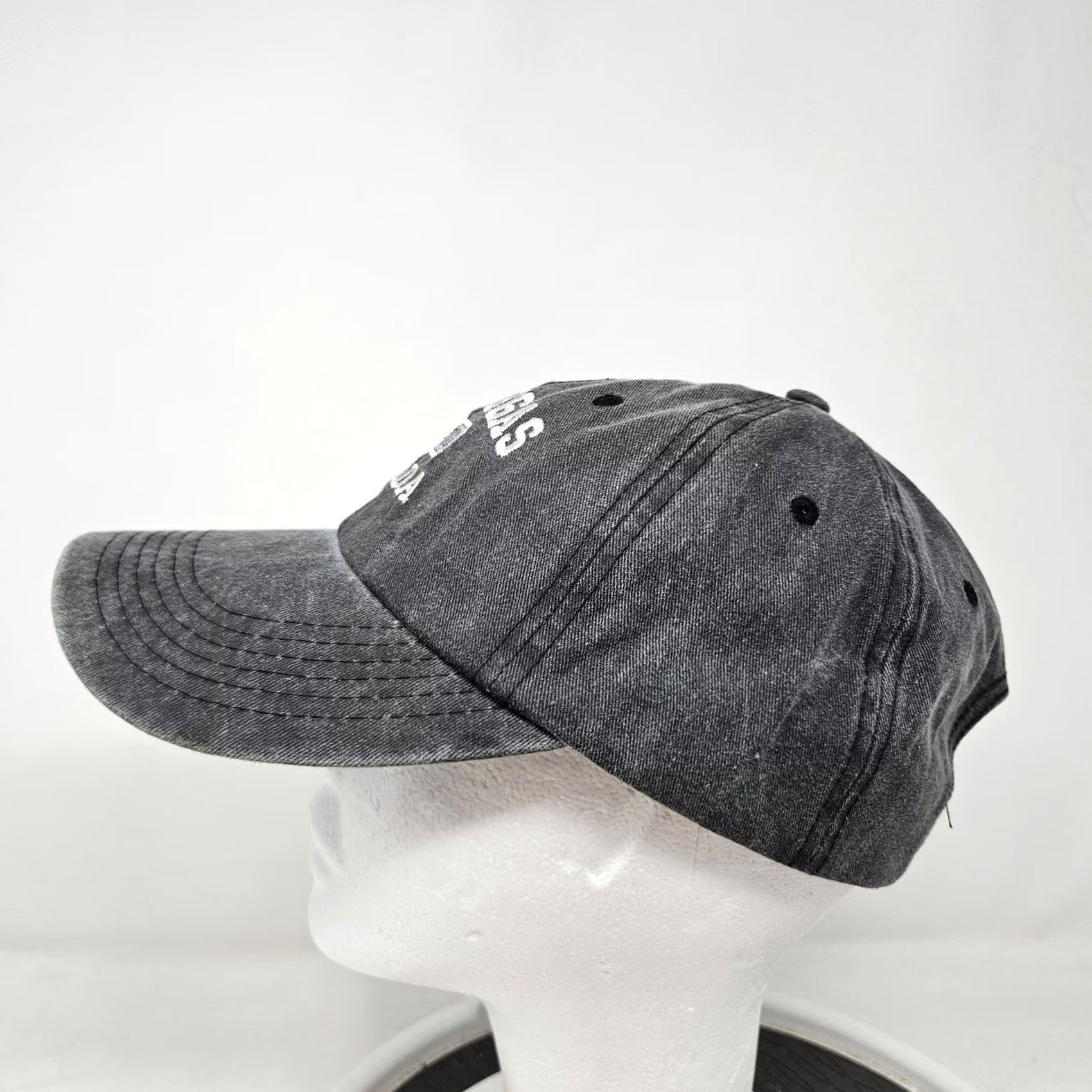 Vintage VINTAGE? No. Las Vegas Nevada Hat Cap Strap Back Embroidered Souvenir Outback America Mens Size ONE SIZE - 5 Thumbnail