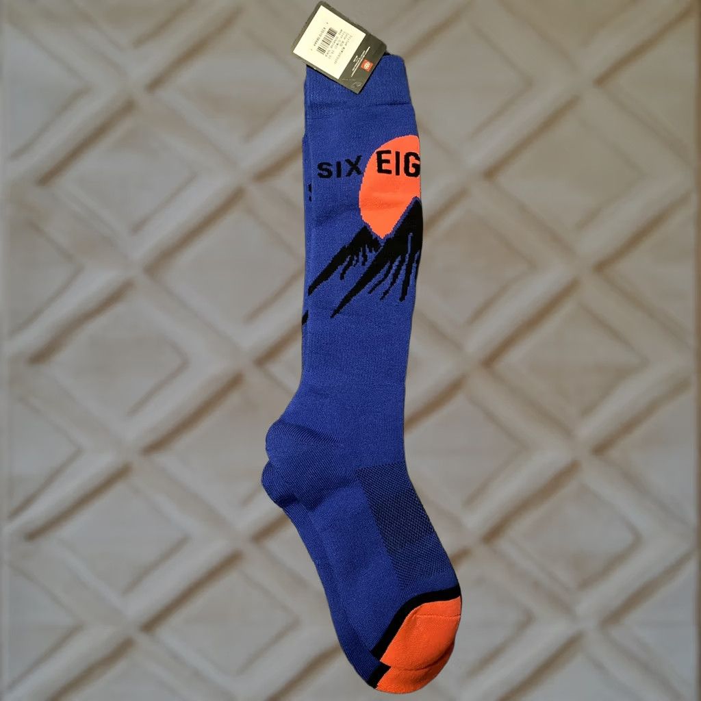 686 686 Snowboard Socks Knee Highs Multicolor Sunrise 1 Pair M Men S/M 7-10.5 NWT Size ONE SIZE - 1 Thumbnail