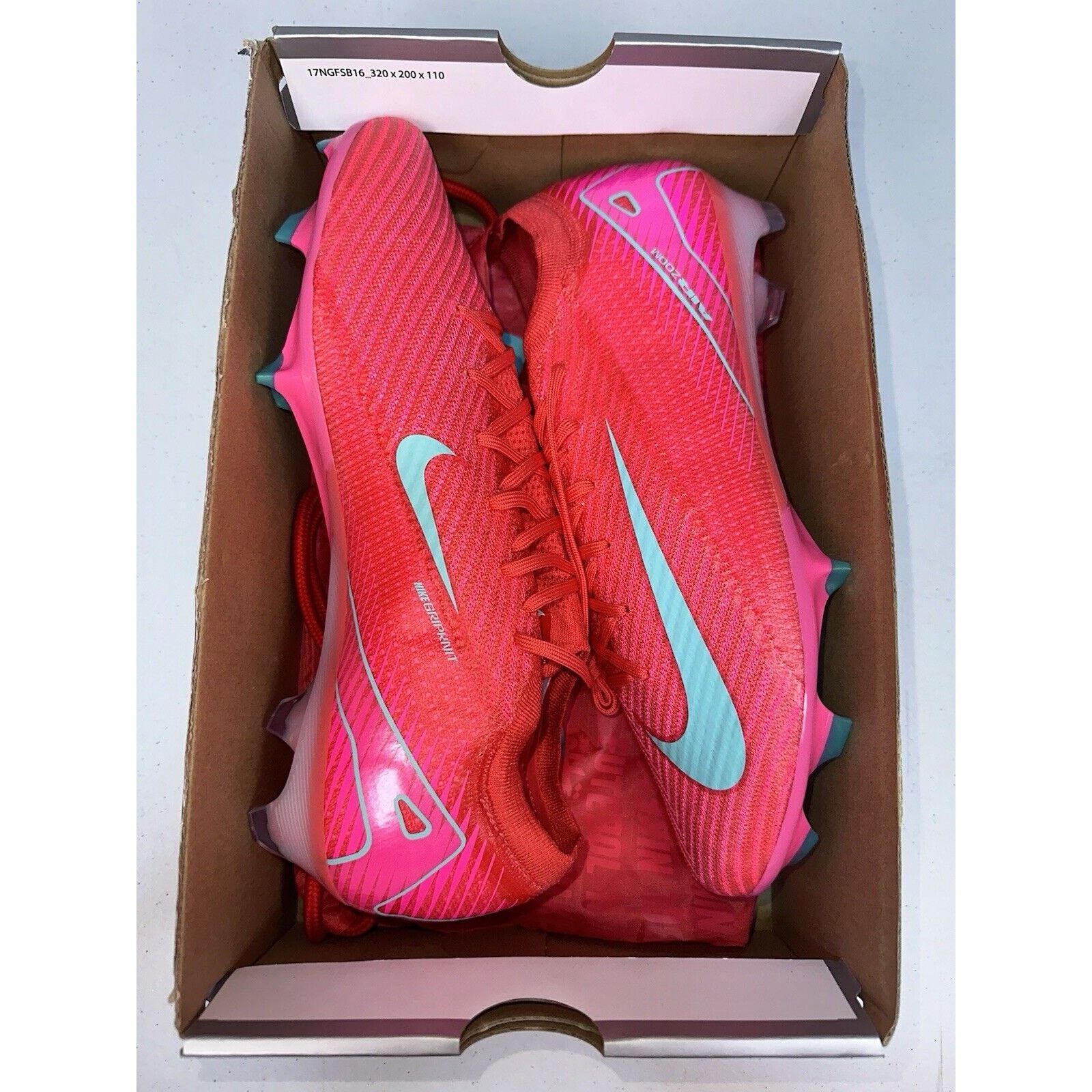 Nike Nike Mercurial Vapor 16 Elite FG 11.5 Mad Energy FQ1457-800 Size US 11.5 / EU 44-45 - 6 Thumbnail