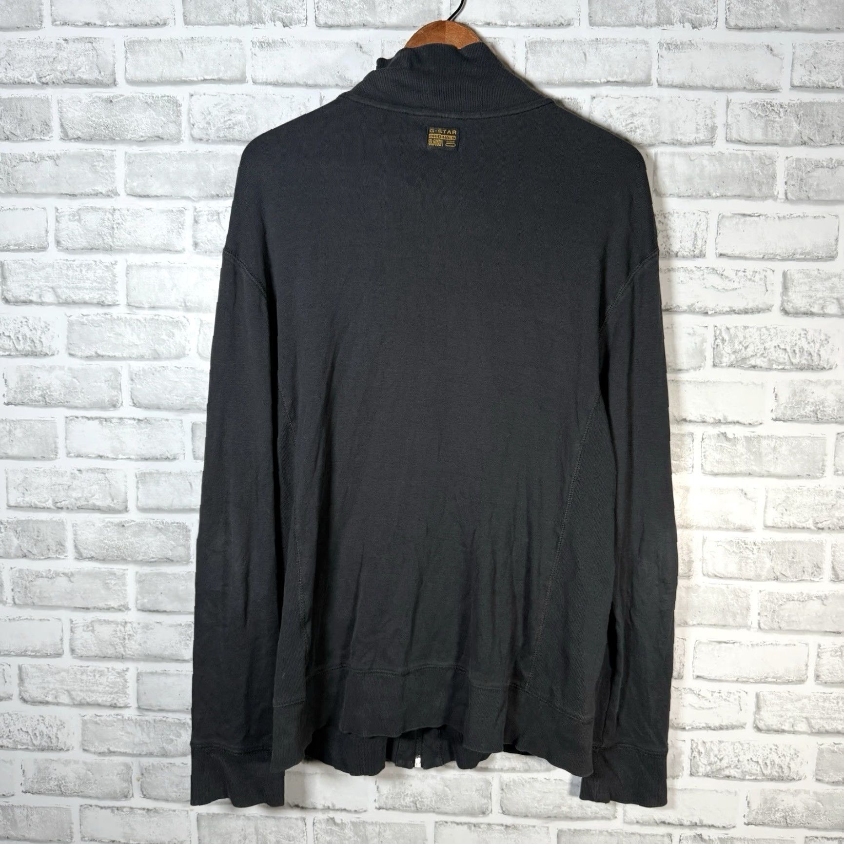 G-Star VINTAGE? Wait not vintage. It's G-Star Raw Gray Casual Full Zip Sweatshirt Jacket Womens Size 2XL Gray Stars Full Zip Casual G-Star Womens 2XL Size XXL / US 16-18 / IT 52-54 - 5 Thumbnail