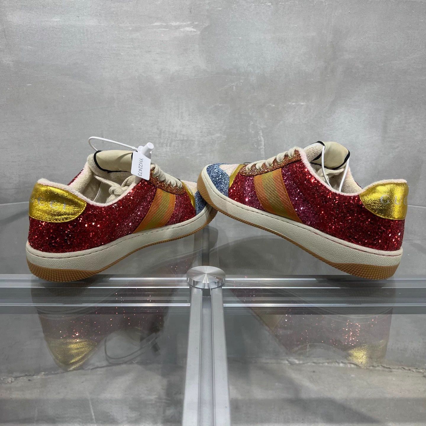 Gucci Gucci Screener Lovelight Color Sneakers Wmns 37 Size US 7 / IT 37 - 6 Thumbnail
