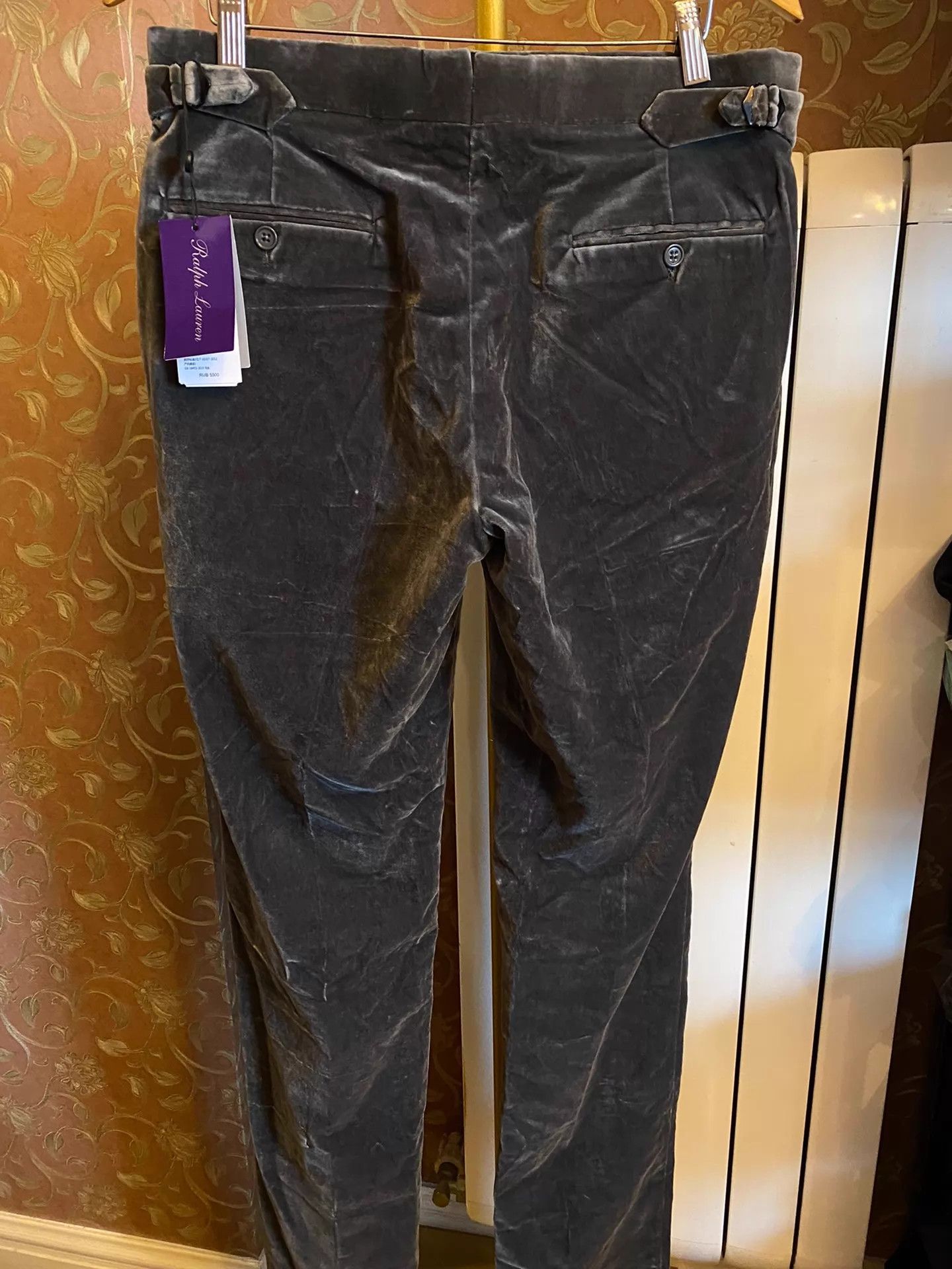 Polo Ralph Lauren RL Purple Label RRL Italian Velvet Naples Trousers Size US 32 / EU 48 - 2 Thumbnail