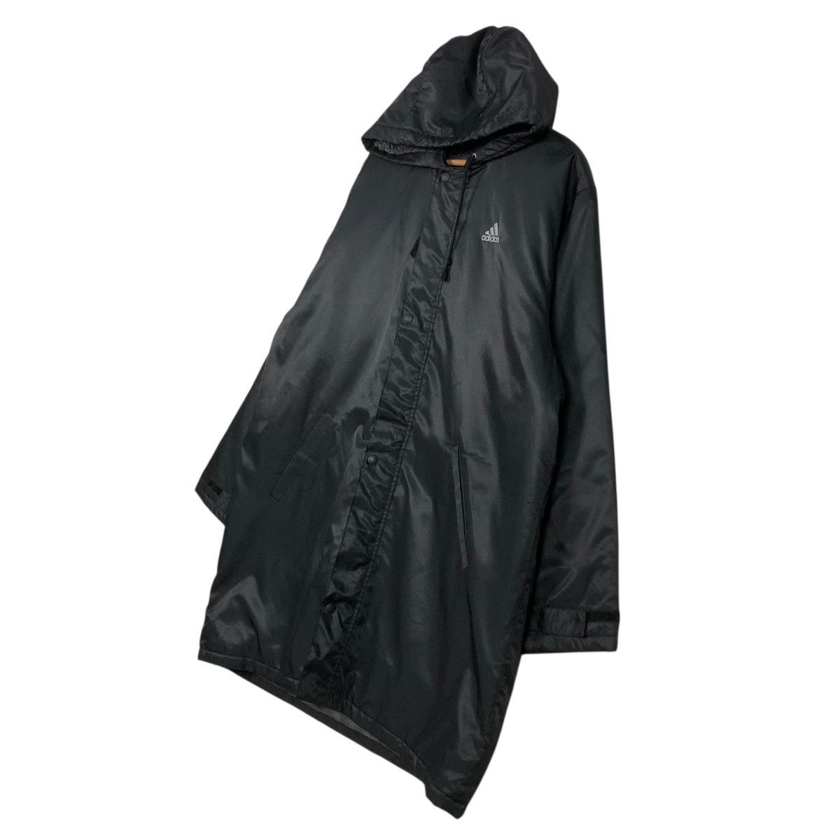 Adidas 🔥VINTAGE LONG JACKET ADIDAS BIG LOGO BLANKET Size US L / EU 52-54 / 3 - 4 Thumbnail