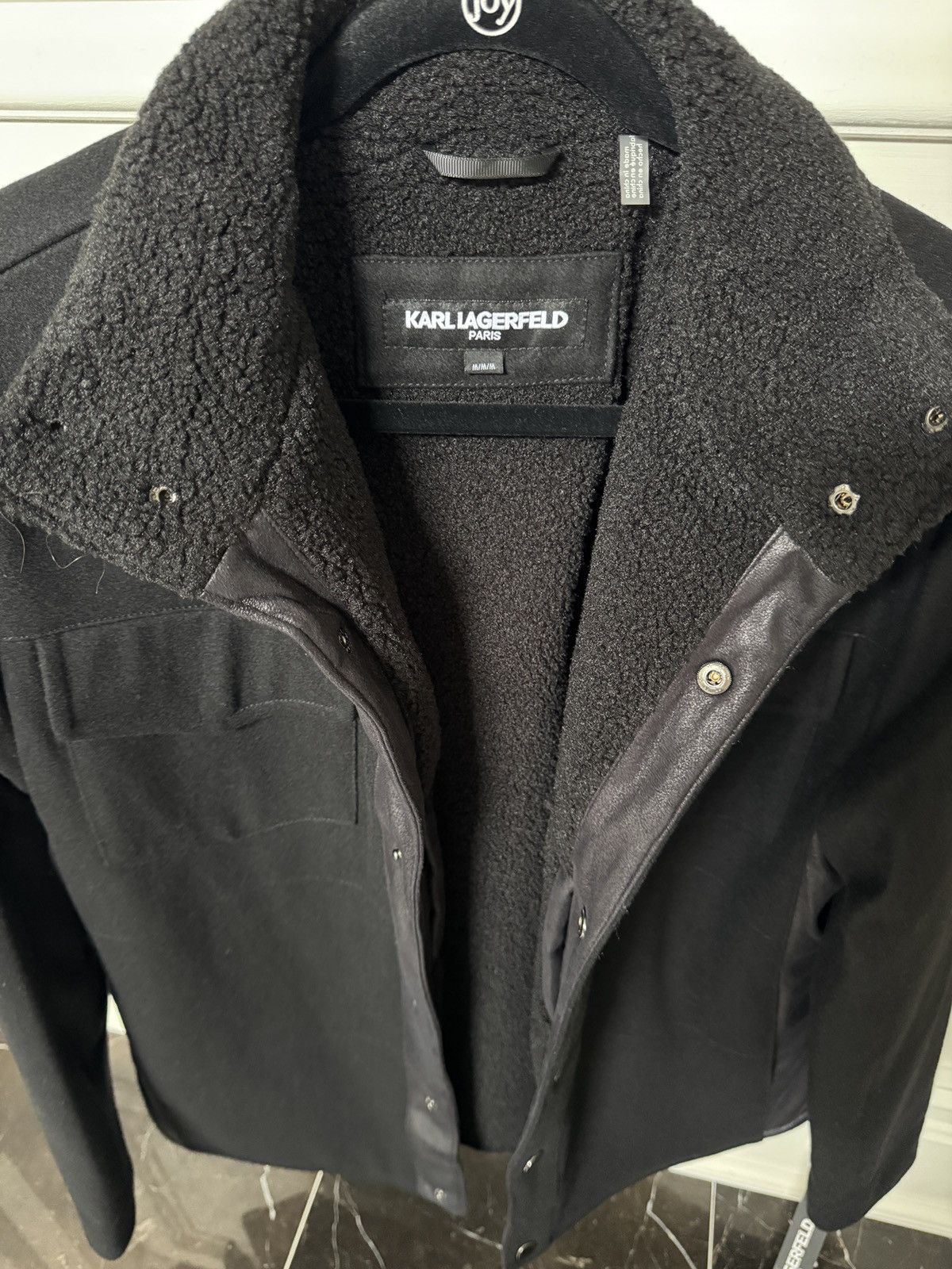 Karl Lagerfeld Karl Lagerfeld Fur heavy jacket Size US M / EU 48-50 / 2 - 2 Thumbnail