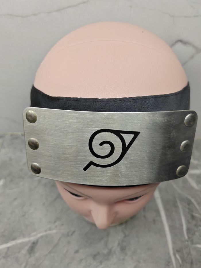 Japanese Brand Naruto Konoha Plate Headband Size ONE SIZE - 3 Thumbnail