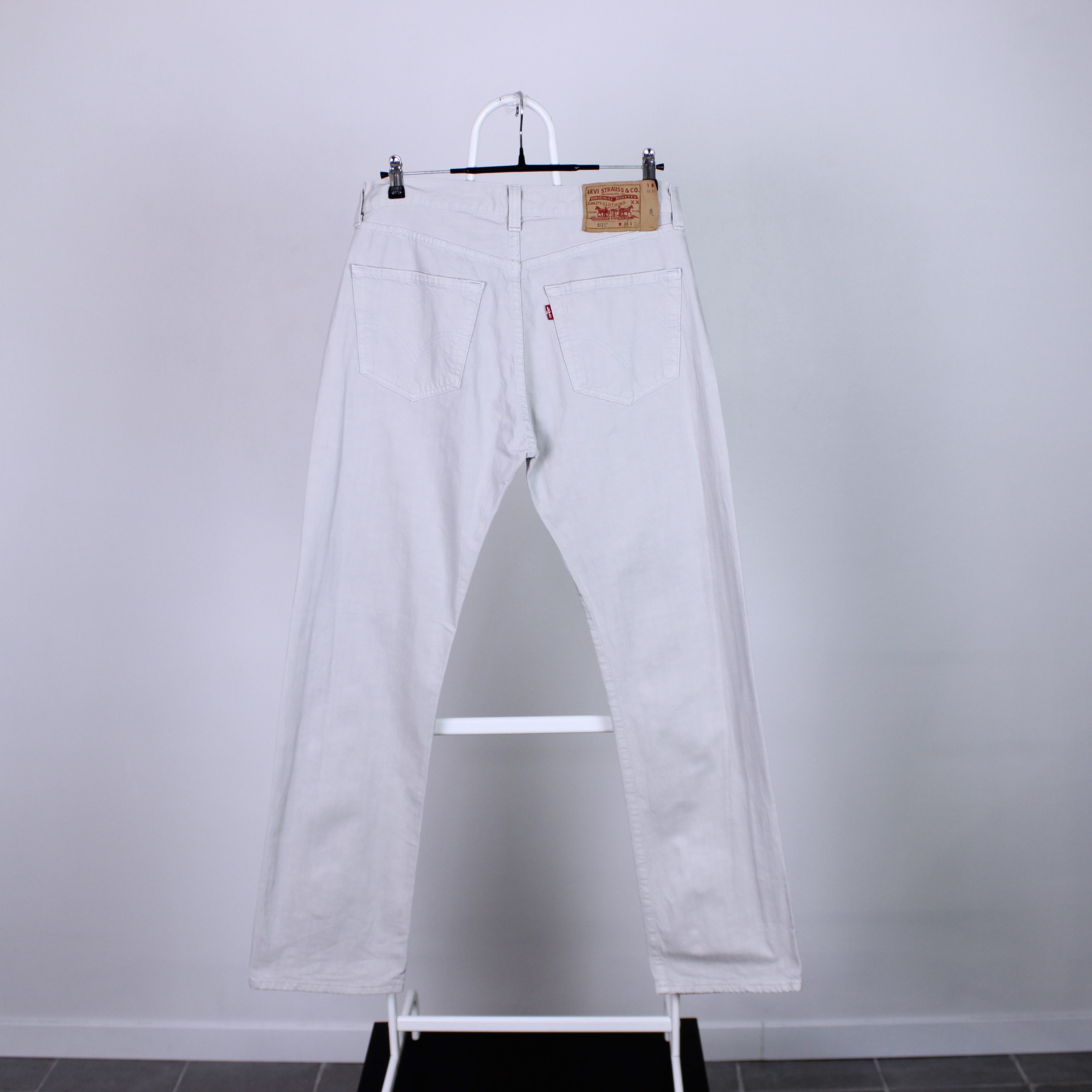 Levi's 501 levis denim jeans w34 L32 men pants Size US 34 / EU 50 - 3 Thumbnail