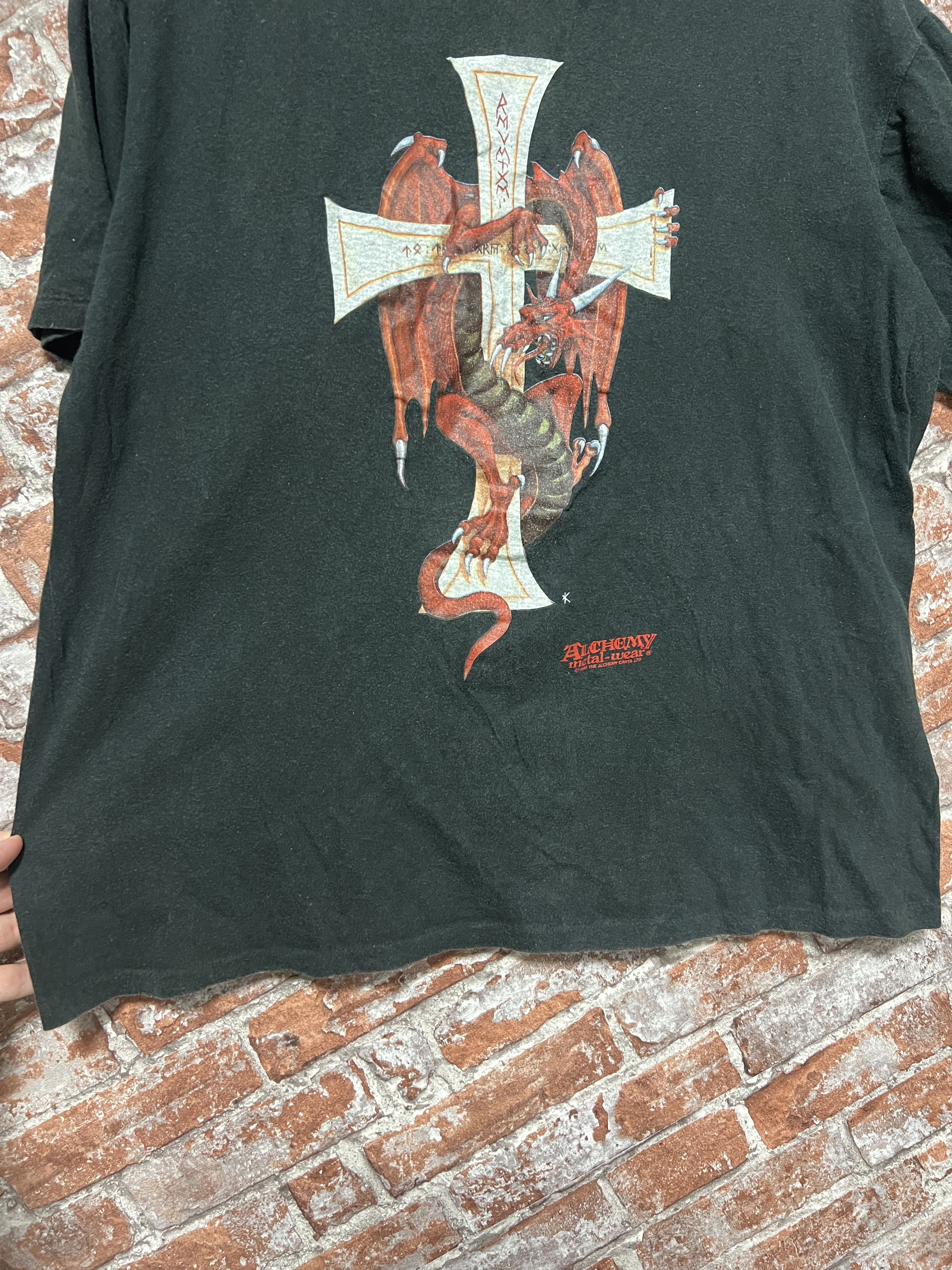 Vintage Alchemy Gothic 1998 Metal Wear Vintage Tee Size US M / EU 48-50 / 2 - 8 Thumbnail