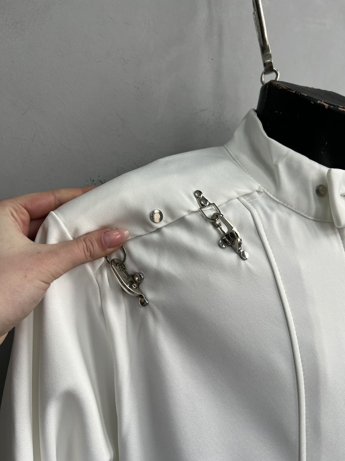 Japanese Brand Junya watanabe style white tactical jacket y2k Size US M / EU 48-50 / 2 - 10 Thumbnail