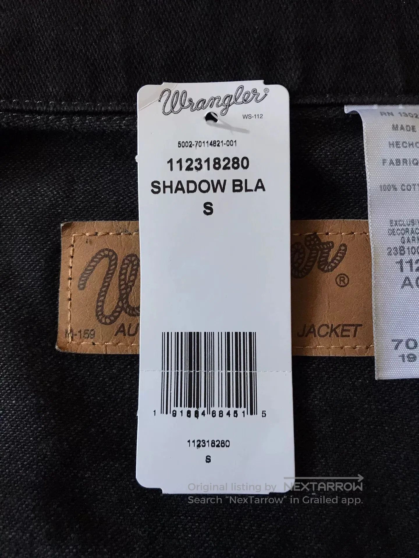 Wrangler Wrangler Western Denim Jacket. Size US S / EU 44-46 / 1 - 8 Thumbnail