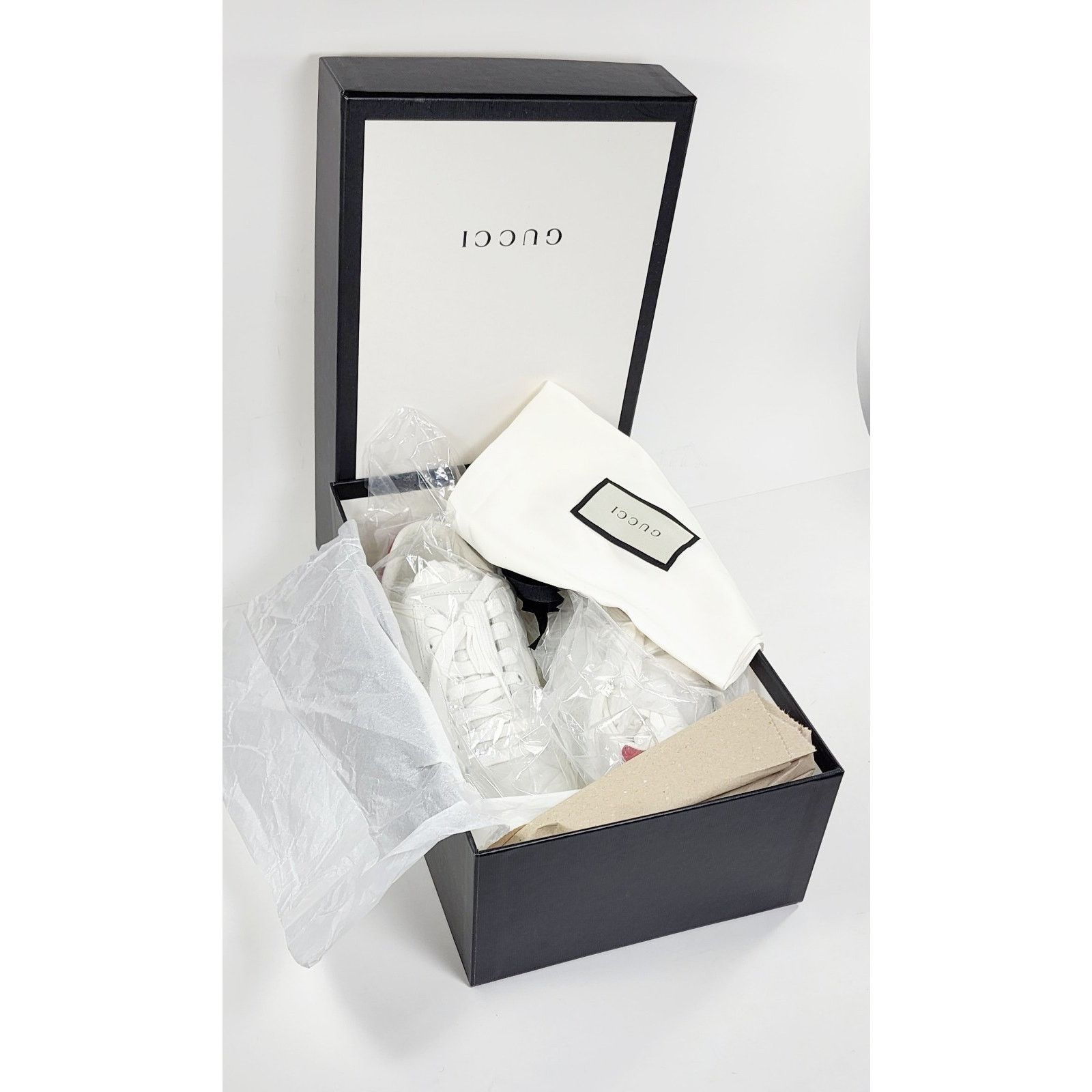 Gucci Gucci Ace Interlocking GG S Women's White AYO70 9078 US4 Size US 4 / IT 34 - 16 Thumbnail