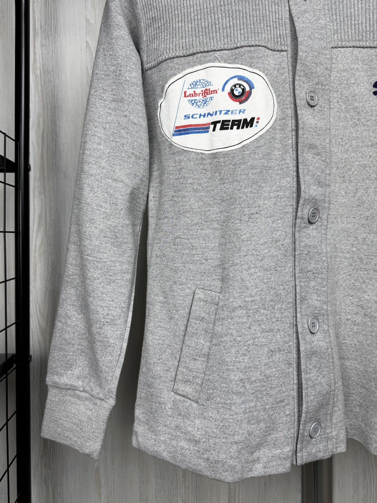 Puma Puma vintage 60s 70s Menotti BMW Schnitzer Team Cardigan 5 Size US S / EU 44-46 / 1 - 4 Thumbnail