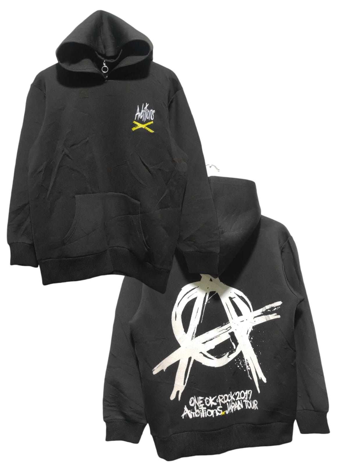 Band Tees 2017 One ok rock Ambitions Japanese Rock band hoodie size L Size US L / EU 52-54 / 3 - 15 Thumbnail