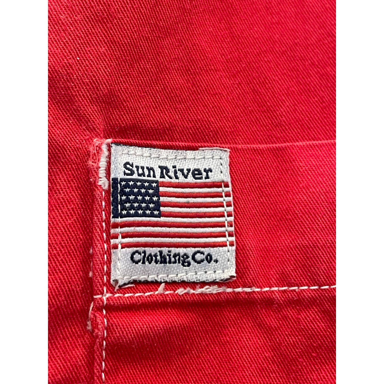 Other Sun River Americana Flag Button up Med 100% Cotton Size US M / EU 48-50 / 2 - 4 Thumbnail