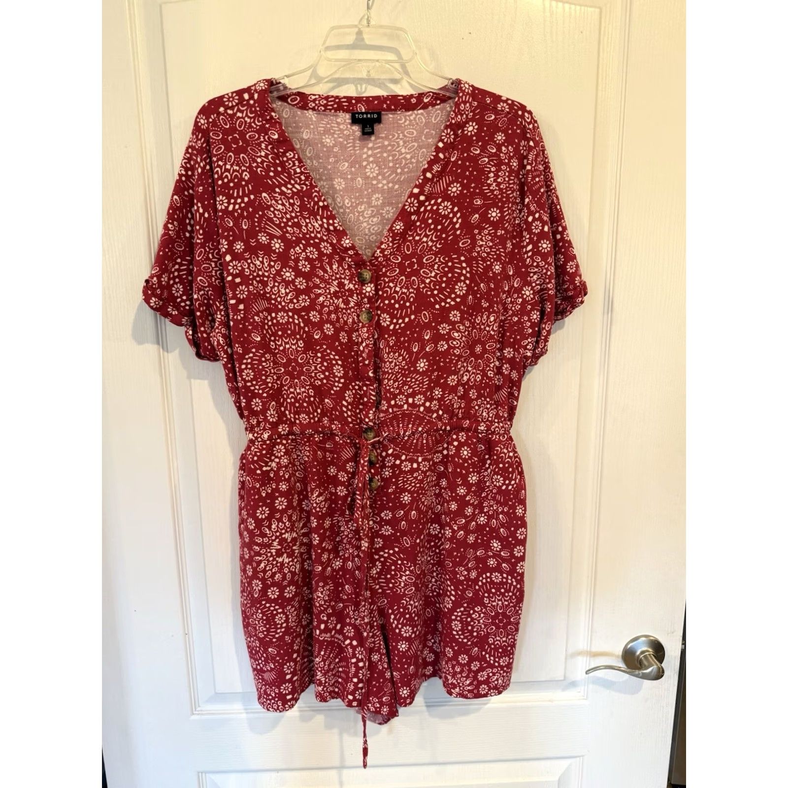 Torrid Torrid Romper Shirt? Wait. Size 40" / US 18 - 2 Thumbnail