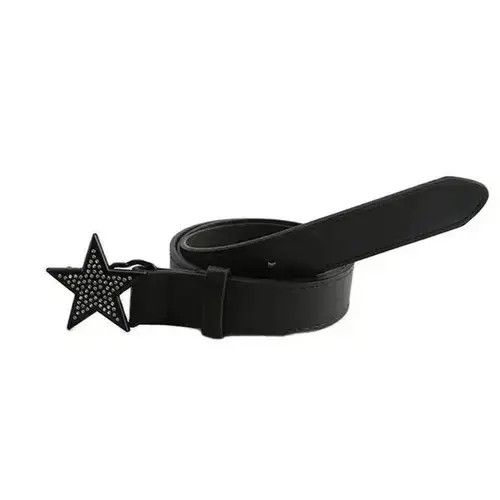 Other Y2k Star Rhinestone Black Belt Size ONE SIZE - 3 Thumbnail