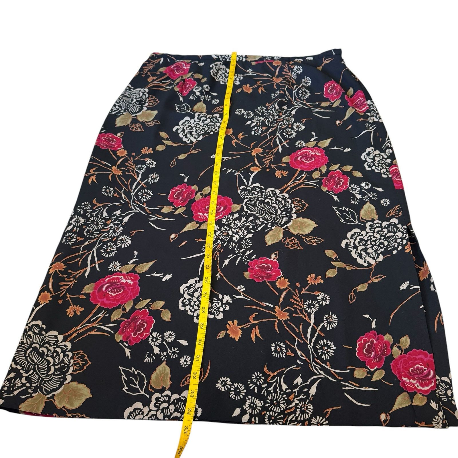 Pendleton PENDLETON Dark Floral Lined Maxi Skirt Size 20W Plus Size 42" / US 20 - 7 Thumbnail