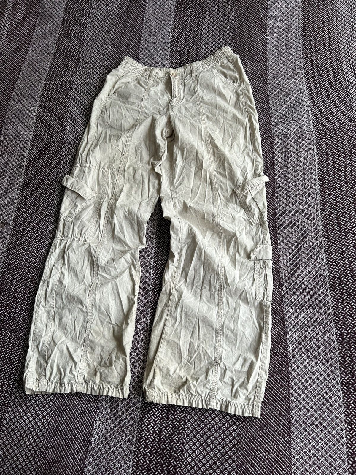 Bdg × Japanese Brand BDG Y2K Cargo Pants Unisex Baggy Fit Multipocket Size S Size 25" / US 0 / IT 36 - 2 Thumbnail
