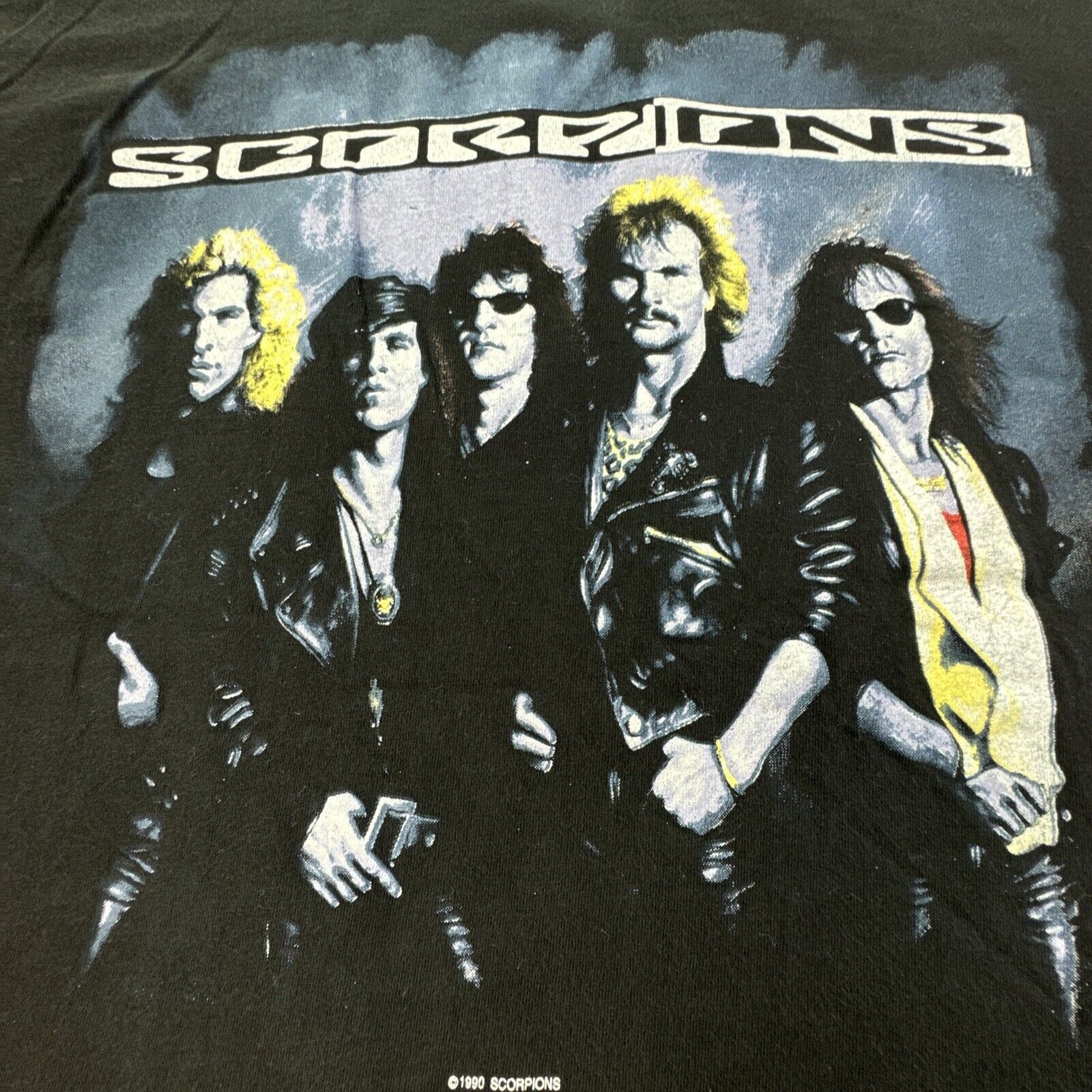 Other Vintage Scorpions T-Shirt Large Long Sleeve Crazy World Tour Size US L / EU 52-54 / 3 - 4 Thumbnail
