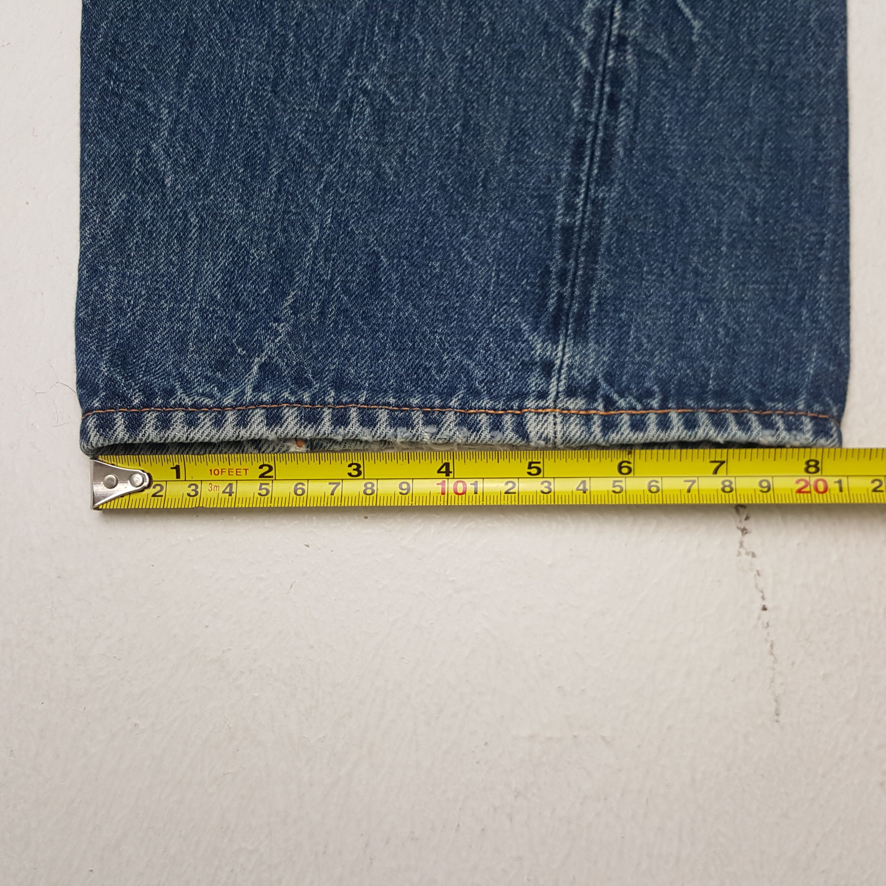 Evisu × Japanese Brand × Vintage Vintage Evisu Japanese Brand Daicock Custom Art Denim Jeans Size US 32 / EU 48 - 13 Thumbnail