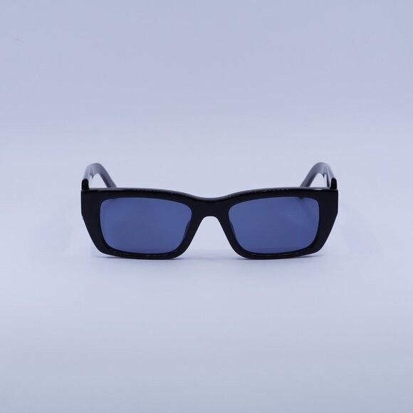 Palm Angels Palm Angels PERI002 PALM 1045 Sunglasses Black Rectangle Size ONE SIZE - 6 Thumbnail