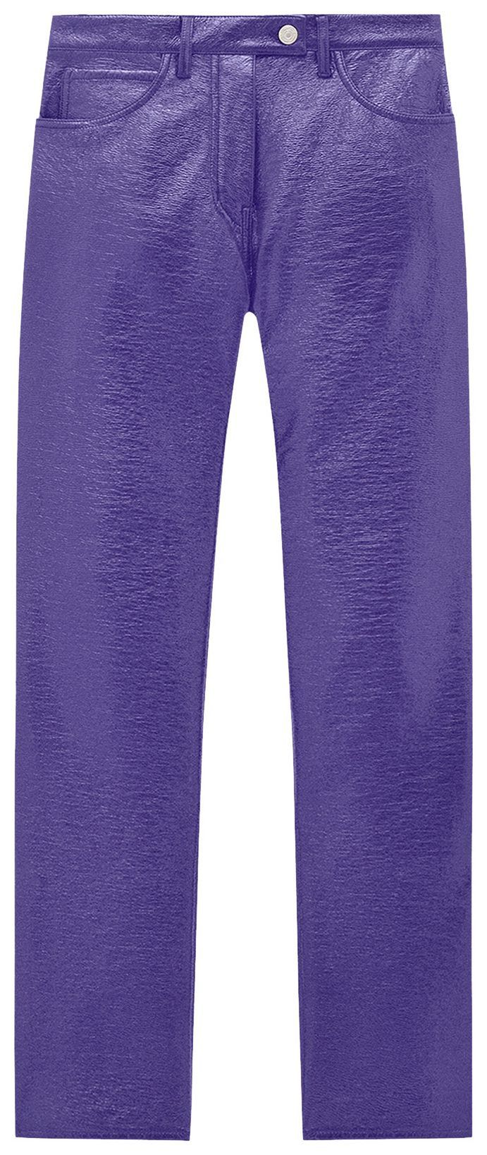 Courreges Courrèges Vinyl Pants 'Ultraviolet' Size 26" / US 2 / IT 38 - 1 Thumbnail