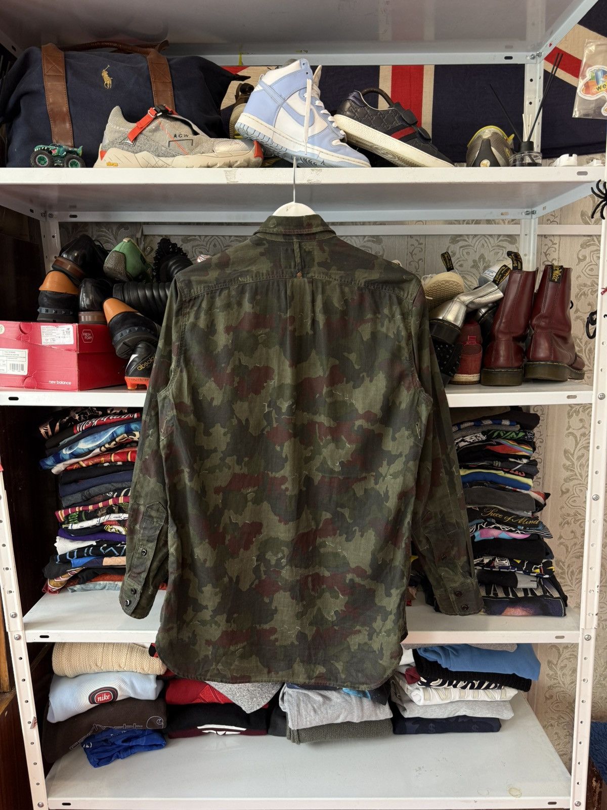 G-Star Vintage G Star Raw Multicam Thick Shirt Size M Size US M / EU 48-50 / 2 - 18 Thumbnail
