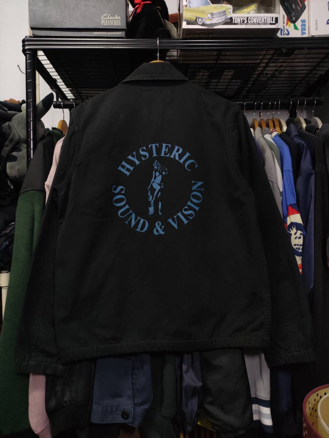 Hysteric Glamour Vtg Hysteric Glamour " Sound & Vision " Denim Jackets Size US M / EU 48-50 / 2 - 10 Thumbnail
