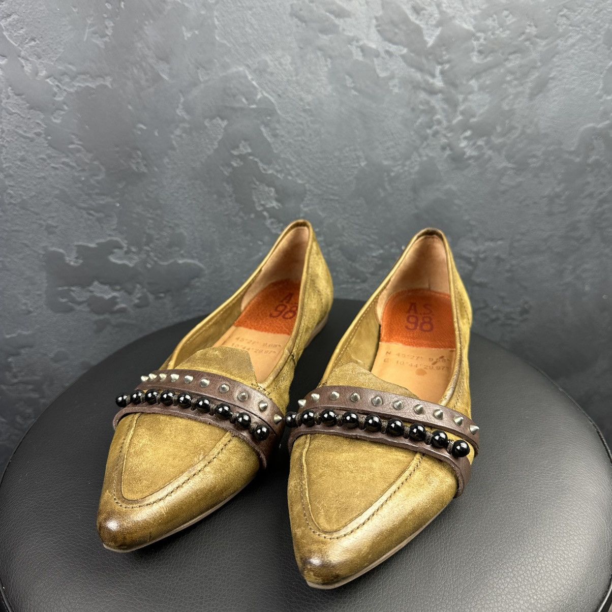 A.S.98 AS 98 Airstep Ballet Flats Shoes Avant-GardeMade In Italy Size US 8 / IT 38 - 3 Thumbnail