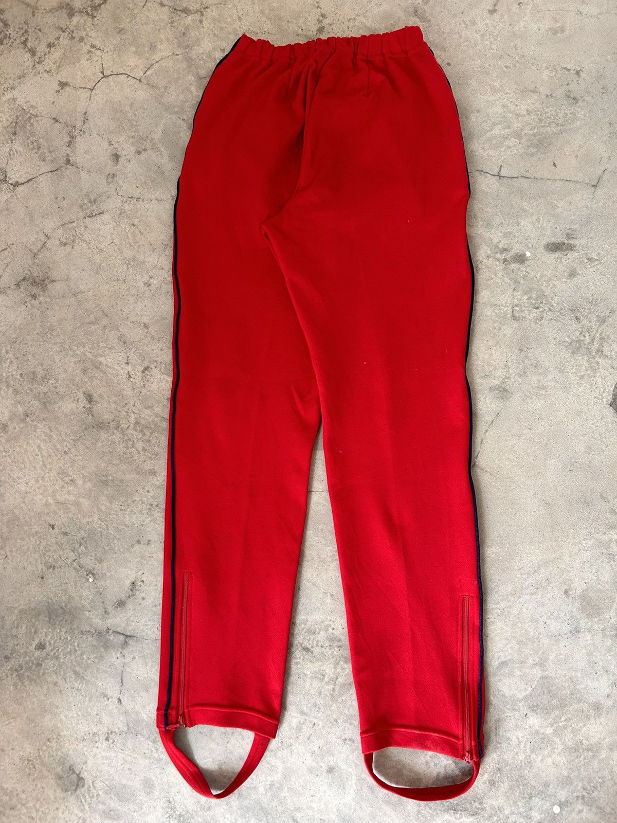 Vintage 80s Adidas Red Set Blue Line Size US M / EU 48-50 / 2 - 10 Thumbnail