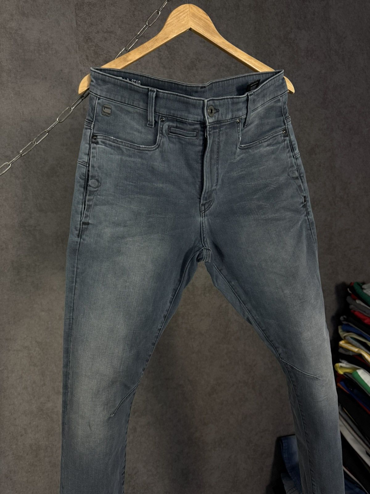G-Star G Star Raw 3D slim denim jeans Size US 33 - 3 Thumbnail
