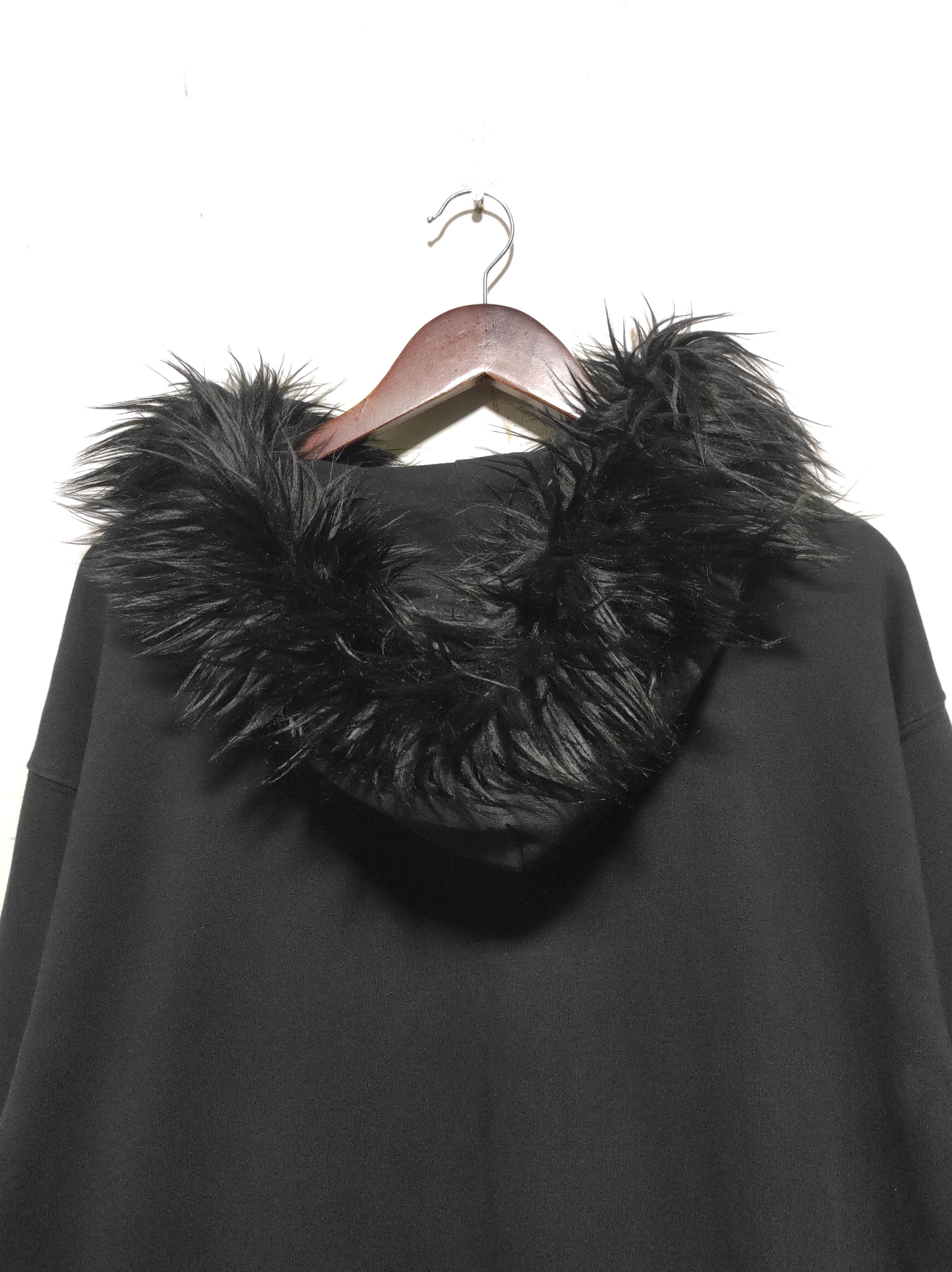 Hysteric Glamour Jaju Black Zipper Fur Hoodie i6w9 Lgb Style Size US XL / EU 56 / 4 - 13 Thumbnail