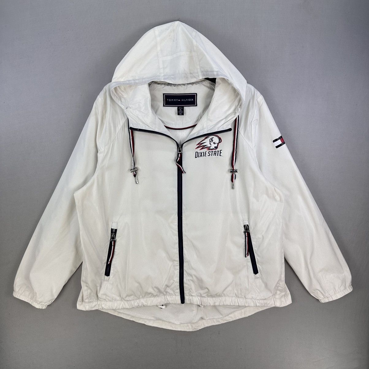 Tommy Hilfiger TOMMY HILFIGER DIXIE STATE University Zipper Jacket Size L / US 10 / IT 46 - 1 Thumbnail